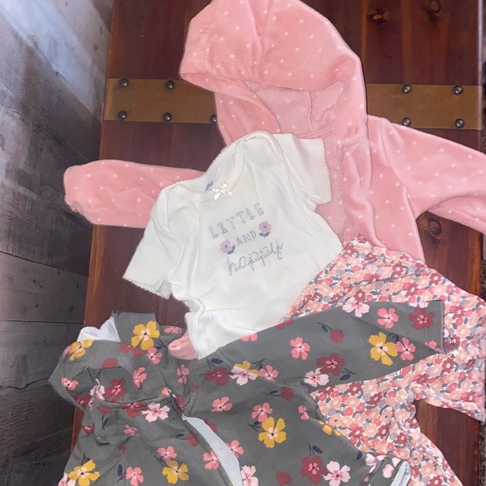 Little and Happy matching set